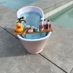 American girl doll bathroom set