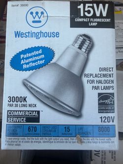 Westinghouse 15W PAR30 CFL Bulb 12 pack