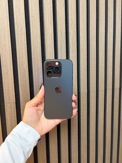 iPhone 15 Pro 128GB physical & E-sim Unlocked Black Color