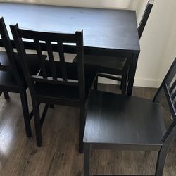 Small Table and Chairs