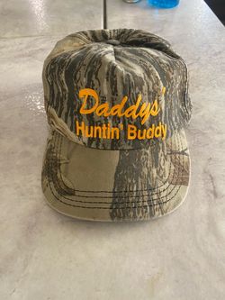 Daddy's Huntin' Buddy Camo Baseball Cap