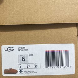 Ugg Tasman Chestnut Size 6w