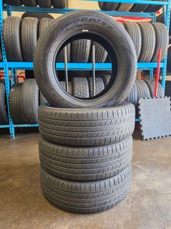 🔥 (2) 235 65 18 Goodyear All Season Tires