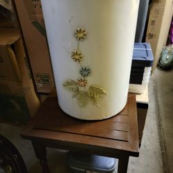 Vintage End Table Real Wood Heavy Sturdy Wooden Furniture 