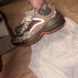 Gucci Rhythm “Beige Brick Red” 