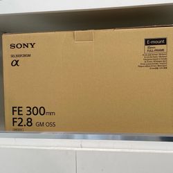 Sony FE 300mm F2.8 GM OSS