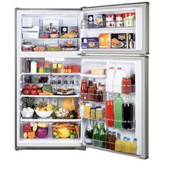 Big 21 cu. ft. black Kenmore Fridge - energy star