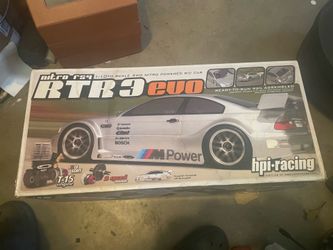 HPI Nitro RS4 3 EVO Nitro RC Car (Needs Work)
