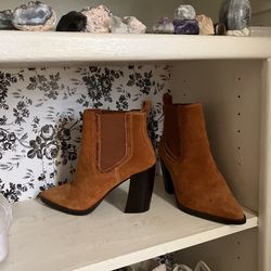 New Vince Camuto Brown Booties 