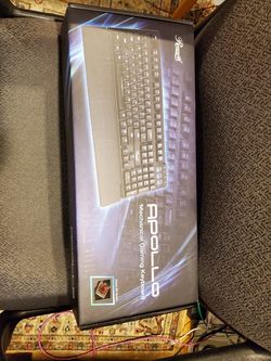 Rosewill Apollo RK-9100xBBR Blue Backlit Mechanical Gaming Keyboard with Cherry MX Brown Switch