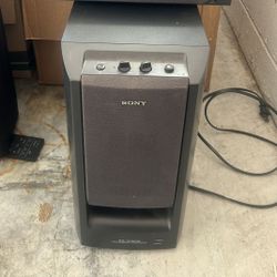 Speaker And Amplifier  