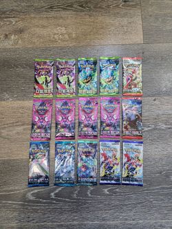 Pokemon Korean - 15 Packs (5 Cards Each Pack)