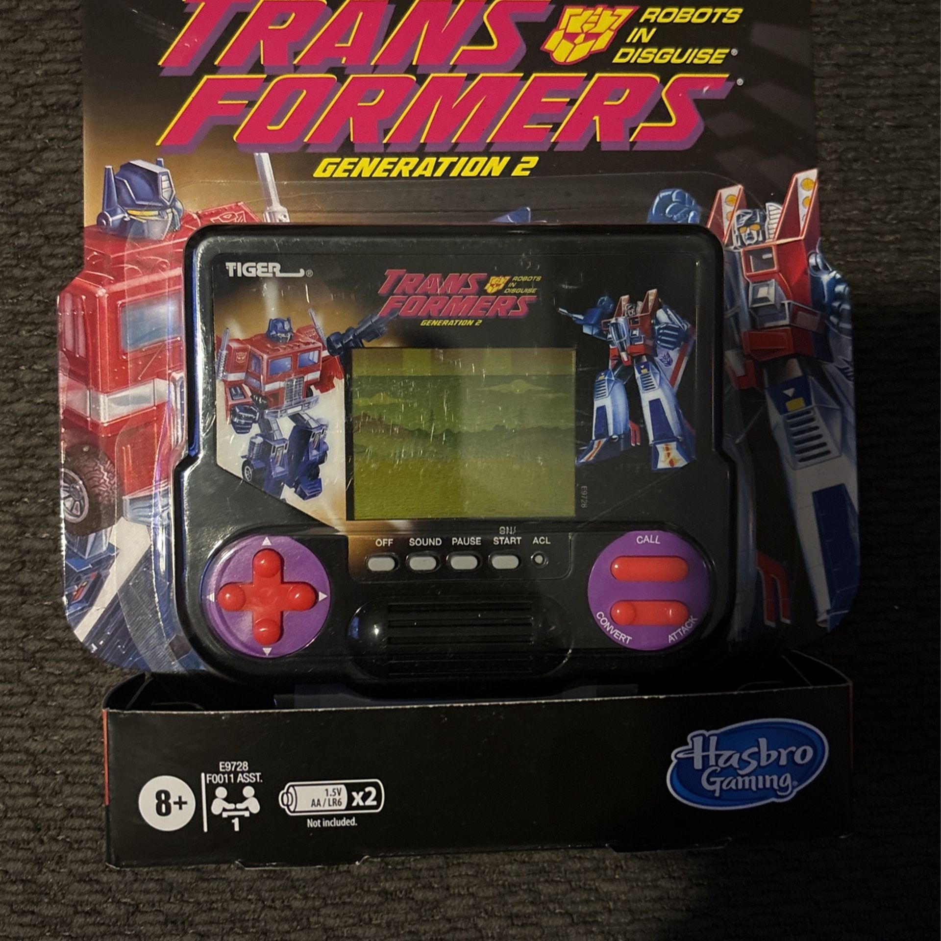 Tiger Transformers Handheld