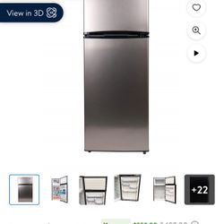 STAINLESS STEEL 7.5 FRIDGE