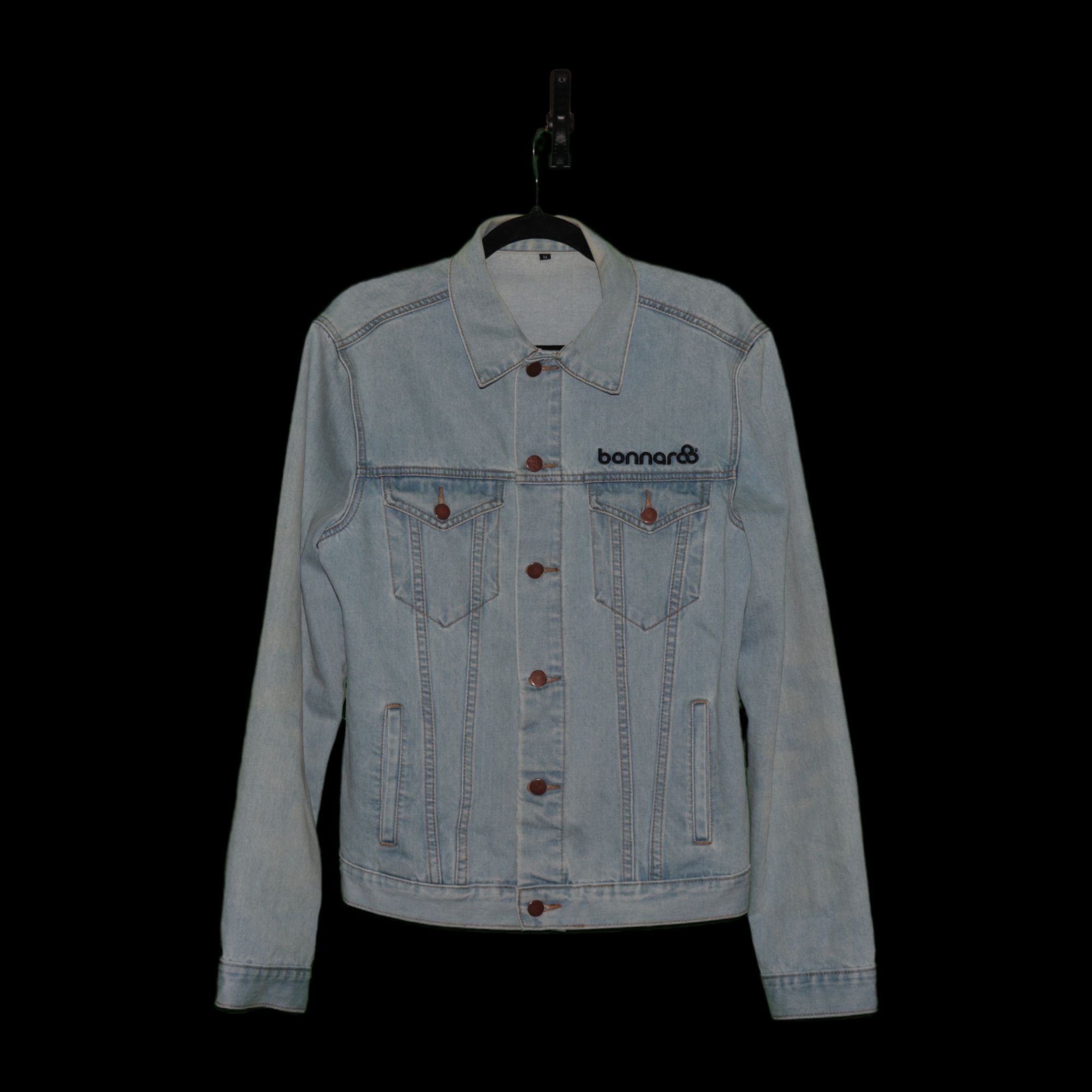 Bonnaroo Official Merch - Vintage Bonnaroo Radiate Positivity Jean Jacket (Unisex M)