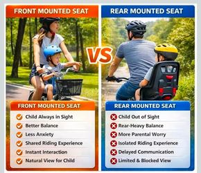 Front Child Bike Seat