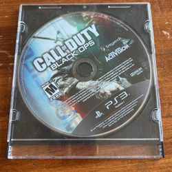 PS3 Call Of Duty Black Ops In CD Case