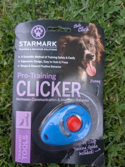 ⭐NEW⭐ Starmark Pro Training Behavior Dog Clicker Training Tools Reward Treats Step By Step Guide
