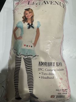 Alice in Wonderland costume, junior sz 12-14 yrs