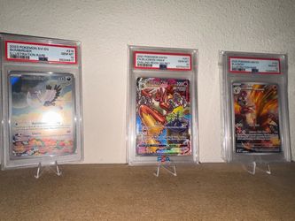 Pokemon PSA 10 slabs