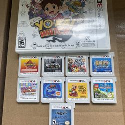 Nintendo 3ds Game Lot 