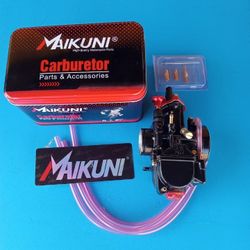 Go Kart / Mini Bike / Minibike / Go Cart / Maikuni PWK 28 Flat Side Carburetor 