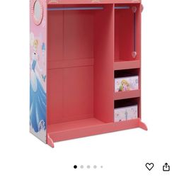 Mini Closet For Girls- Princess Themed 