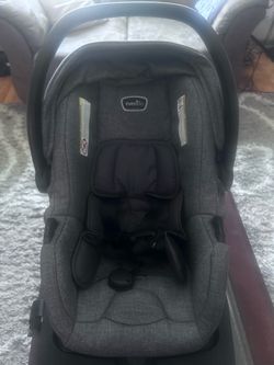 Evenflo car seat with base