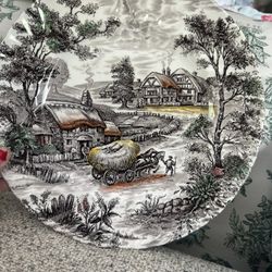 Collectibles Yorkshire Antique Plates And Cups Set Of 30 
