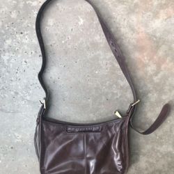 HOBO Brown Leather Crossbody Handbag / Woman’s Purse - Great Condition 