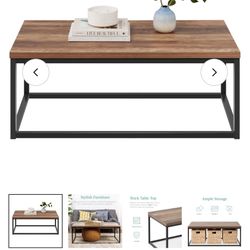 modern coffee table brand new in box 