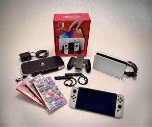 Nintendo Switch OLED   7 inch Screen 64 GB System Memory