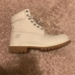 Cream White Timberland Boots Size 7.5 Men 5.5 Women for Sale in Cape Coral FL OfferUp