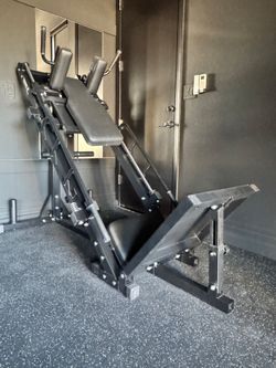NEW LEG PRESS HACK SQUAT EXERCISE GYM MACHINE - FREE DELIVERY