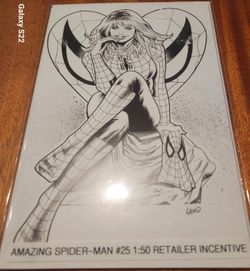 Amazing Spider-man #25 1:50 Incentive Virgin