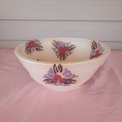 Vintage Handcrafted Ceramic Bowl