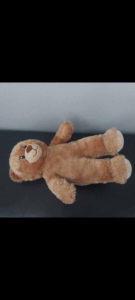 Build A Bear Light Brown Teddy Bear Plush BAB 2017 Tan Lil Honey Cub 15" Stuffed Animal Toy