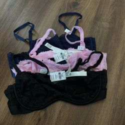 Victoria Secret bralette s each $35 all $50