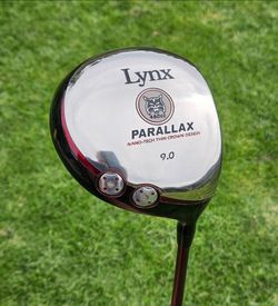 Lynx Parallax 460cc 9° Driver - Stiff Flex - Graphite -  NEW - Golf Club