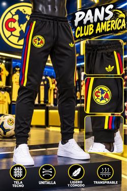 Adidas Club America Sweat Pant  Jogger Soccer Football Men ONE SIZE FIT ALL! ( M/ L)