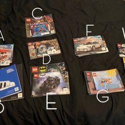 Legos manuals 5$ each