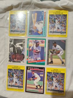 Frank Thomas 25 Cards Total
