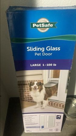 Petsafe  Sliding Glass Pet Door, Large 1-100lbs
