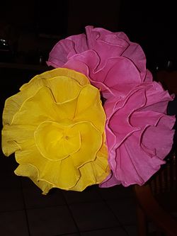 Flores de papel para decorar