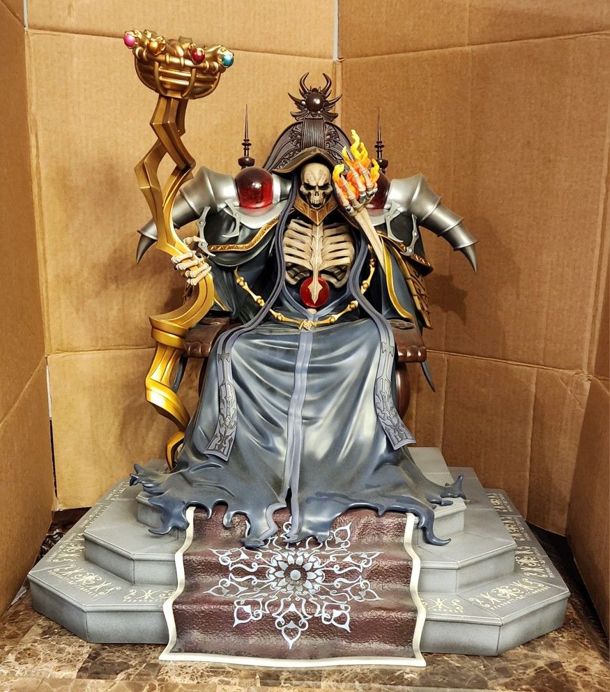 Overlord Ainz Ooal Gown Statue