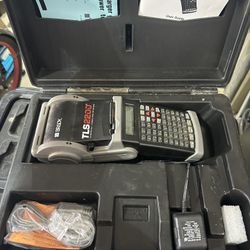 brady TLS2200 thermal labeling system black