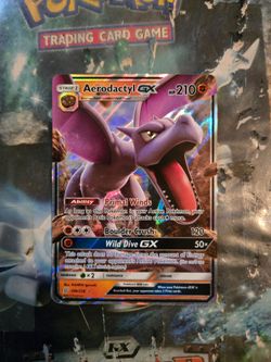 Aerodactyl GX Pokémon Card 106/236