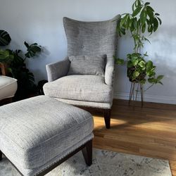 Large Chair & Ottoman 