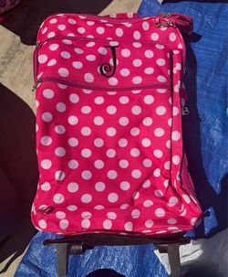 Girl's suitcase with the letter J