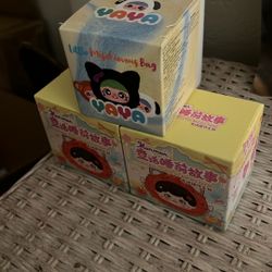 Baby Three Mun Mun, YAYA, Plush, Sealed In Box All 3 For One Price 